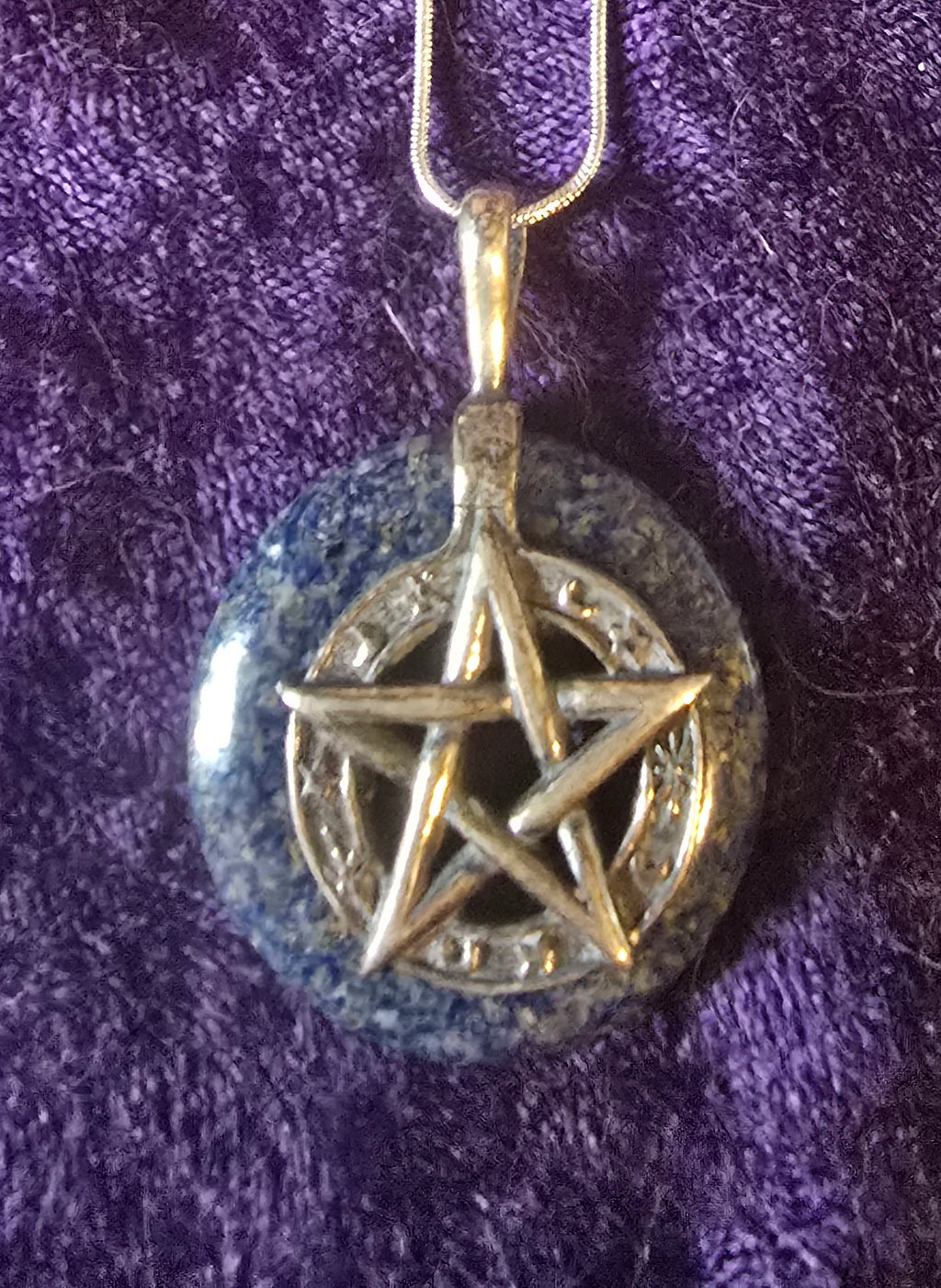 Crystal Pentagram Necklace