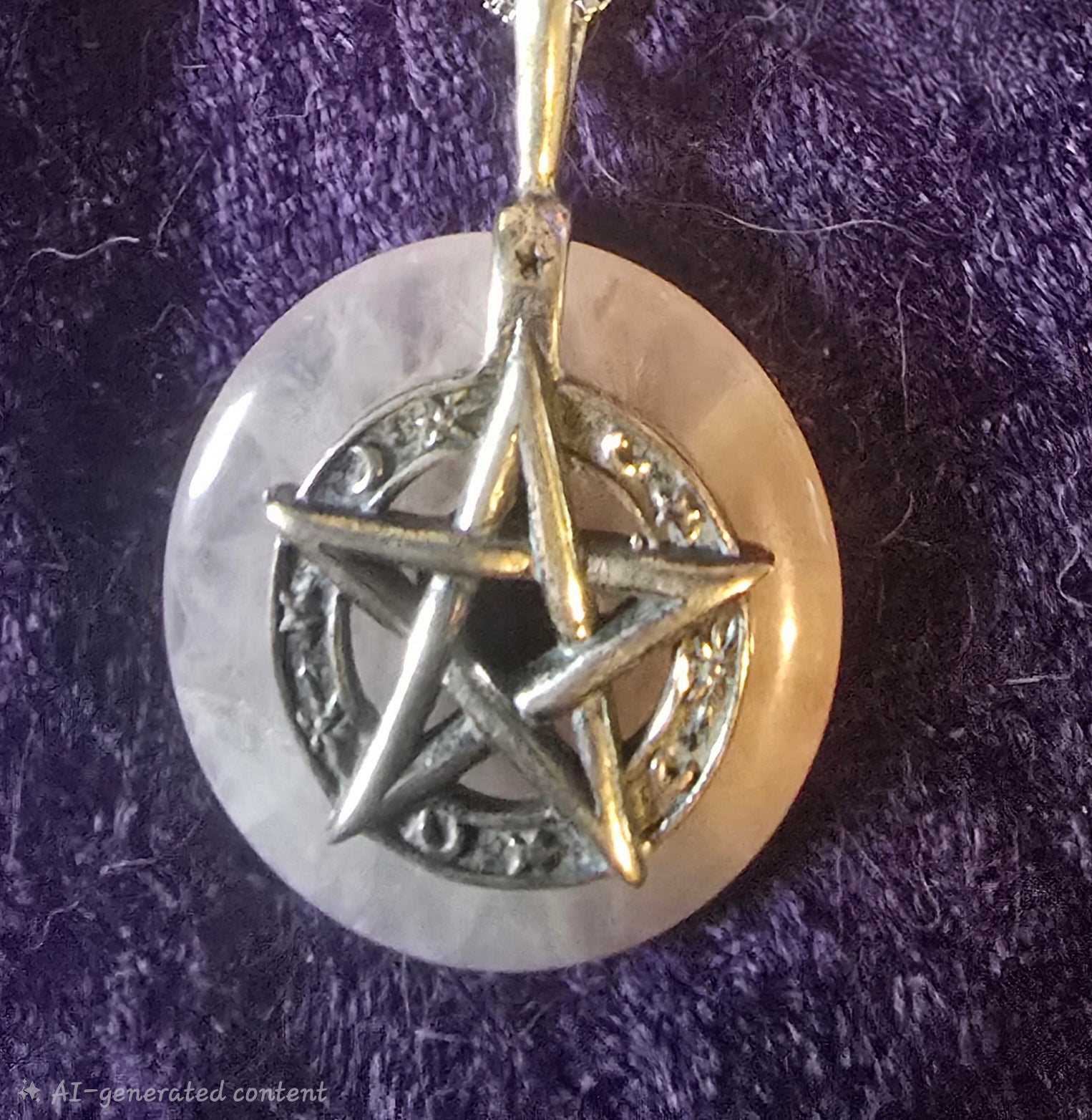 Crystal Pentagram Necklace