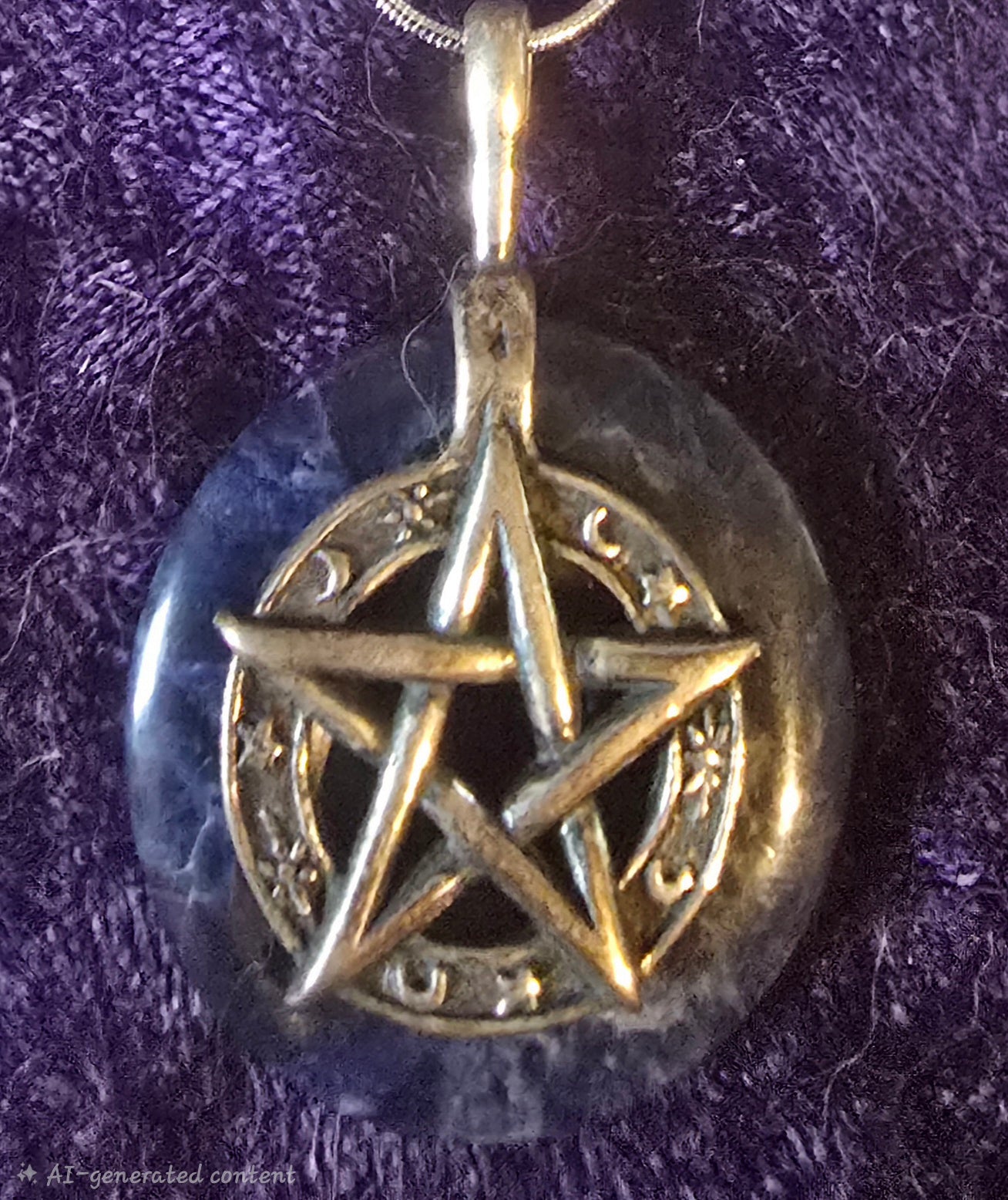 Crystal Pentagram Necklace