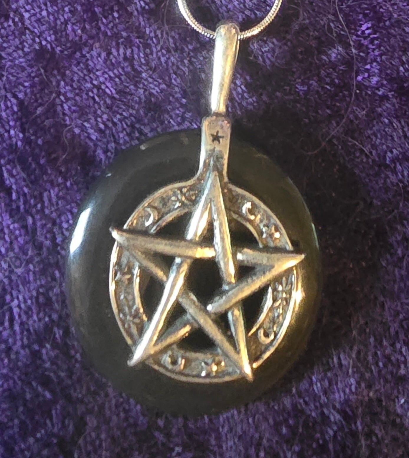 Crystal Pentagram Necklace