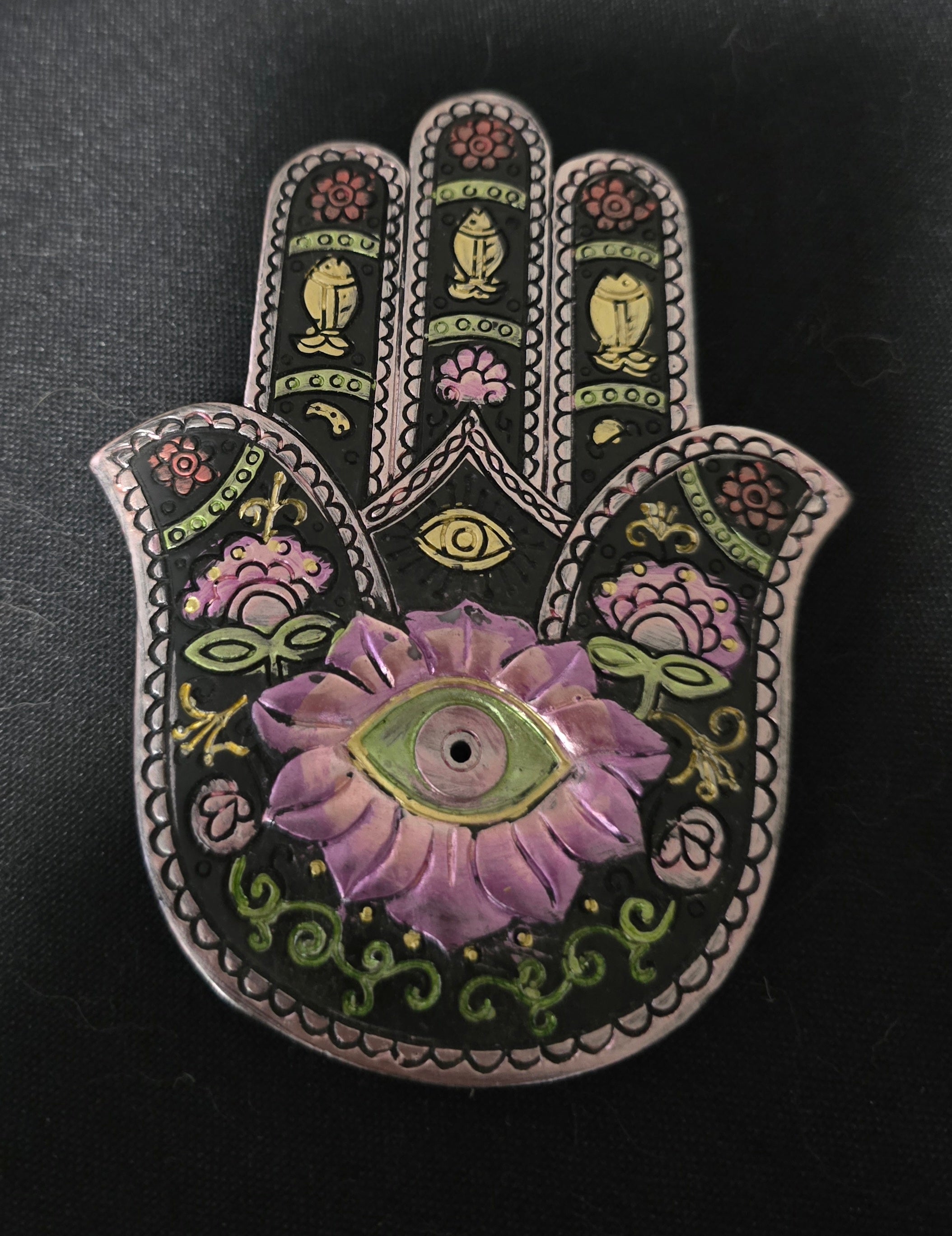 Palm Incense Holder