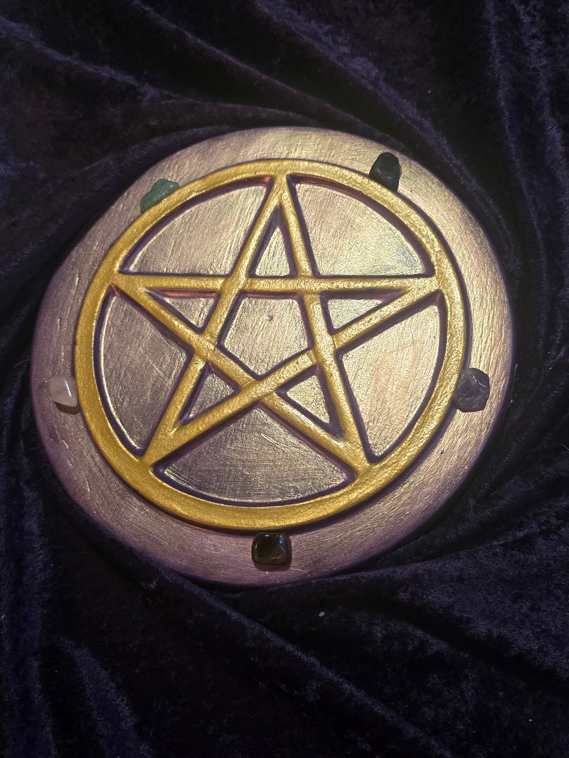 Altar Pentagram- Gold