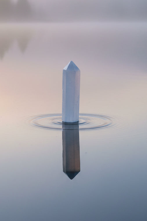 Crystal Tower - Selenite