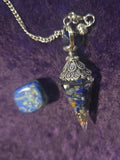Pendulum - Lapis Lazuli Crystal & Pendulum.